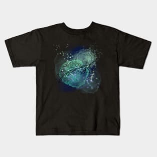 space watercolor Kids T-Shirt